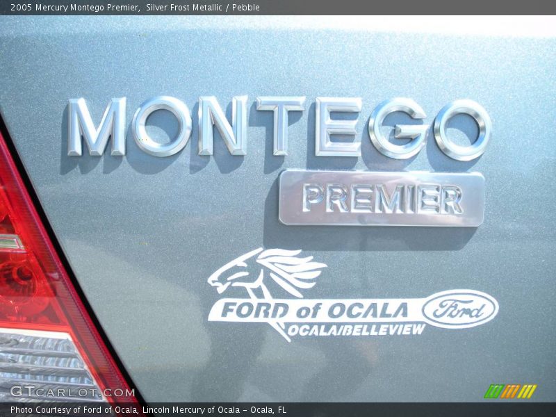 Silver Frost Metallic / Pebble 2005 Mercury Montego Premier