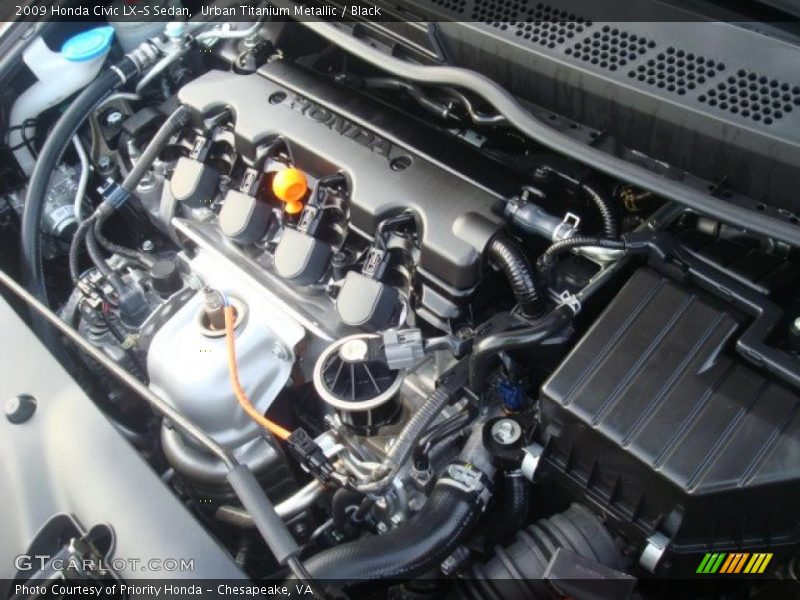  2009 Civic LX-S Sedan Engine - 1.8 Liter SOHC 16-Valve i-VTEC 4 Cylinder