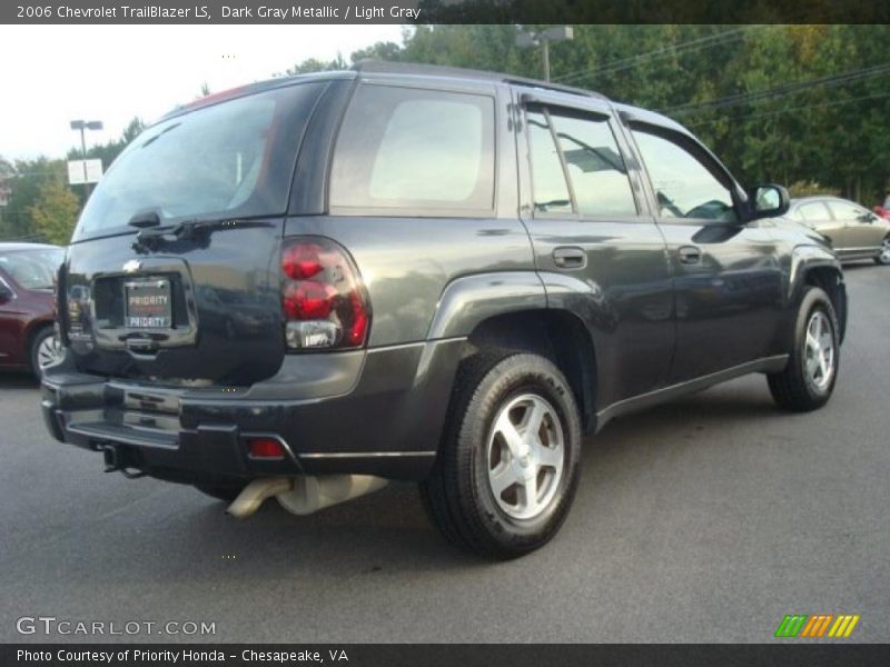 Dark Gray Metallic / Light Gray 2006 Chevrolet TrailBlazer LS