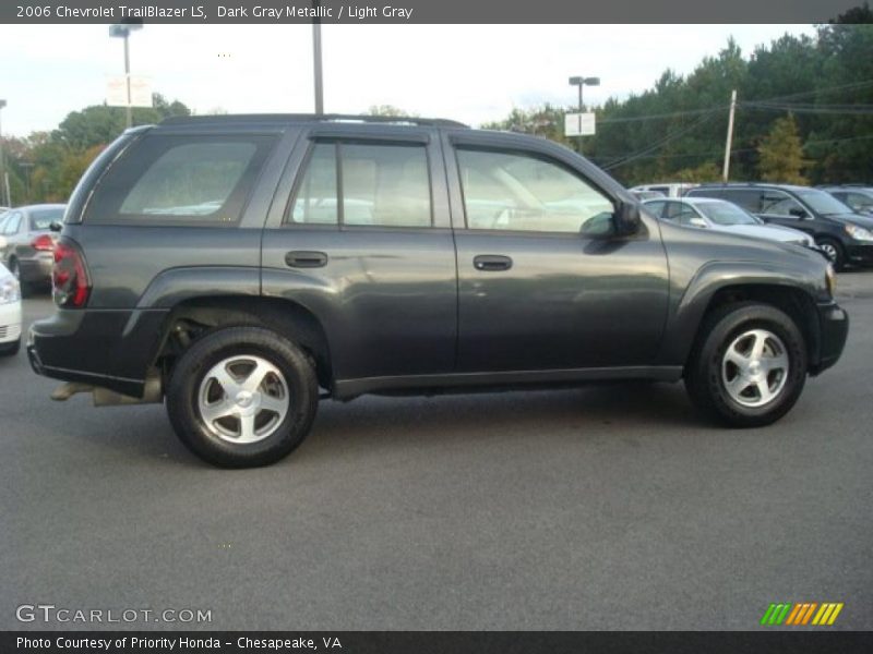 Dark Gray Metallic / Light Gray 2006 Chevrolet TrailBlazer LS
