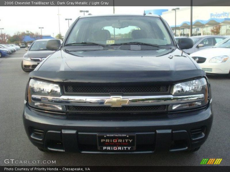 Dark Gray Metallic / Light Gray 2006 Chevrolet TrailBlazer LS