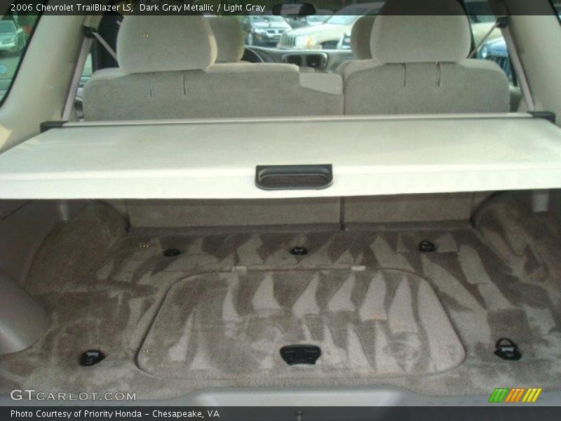 Dark Gray Metallic / Light Gray 2006 Chevrolet TrailBlazer LS