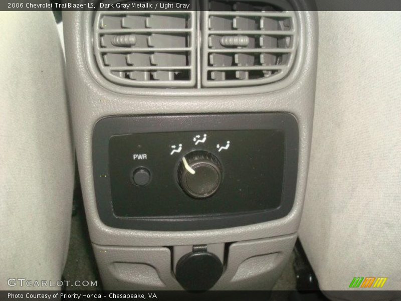 Dark Gray Metallic / Light Gray 2006 Chevrolet TrailBlazer LS