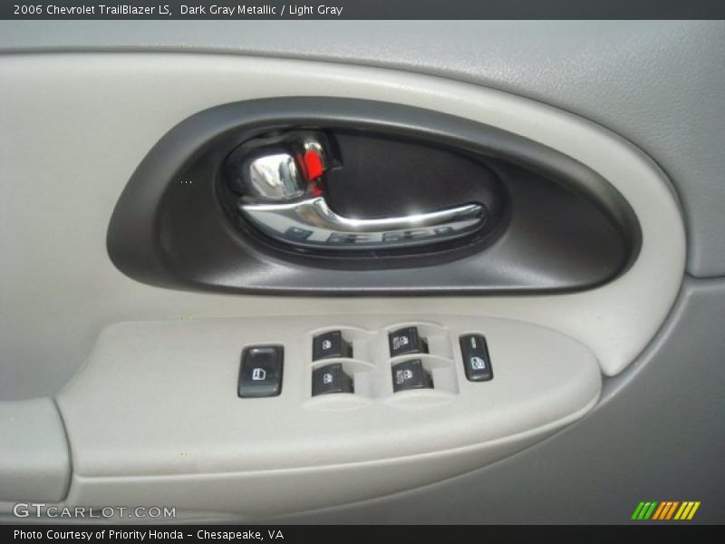 Dark Gray Metallic / Light Gray 2006 Chevrolet TrailBlazer LS