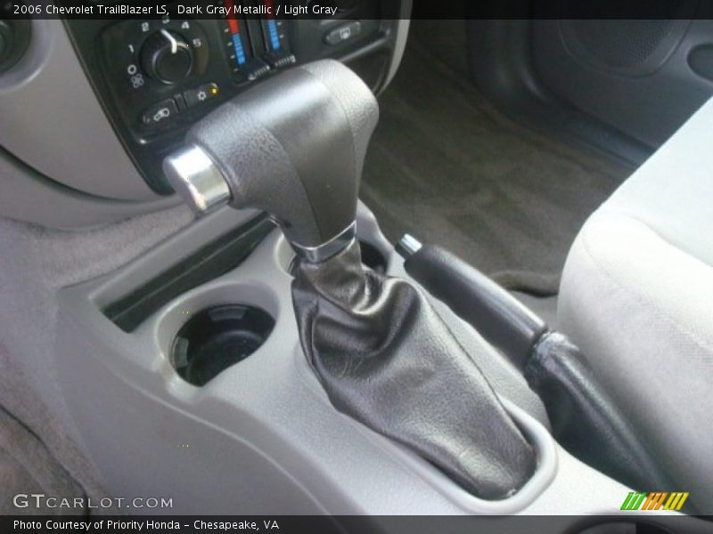 Dark Gray Metallic / Light Gray 2006 Chevrolet TrailBlazer LS