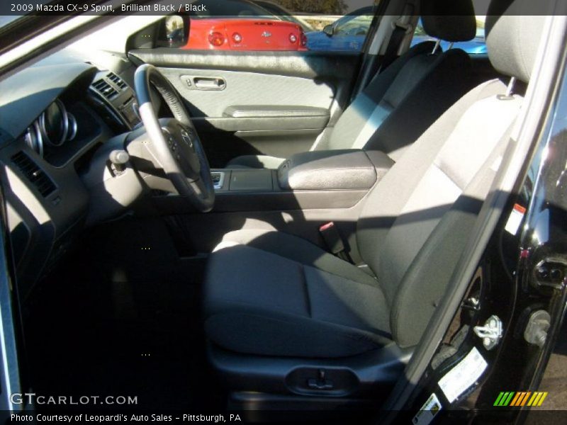 Brilliant Black / Black 2009 Mazda CX-9 Sport