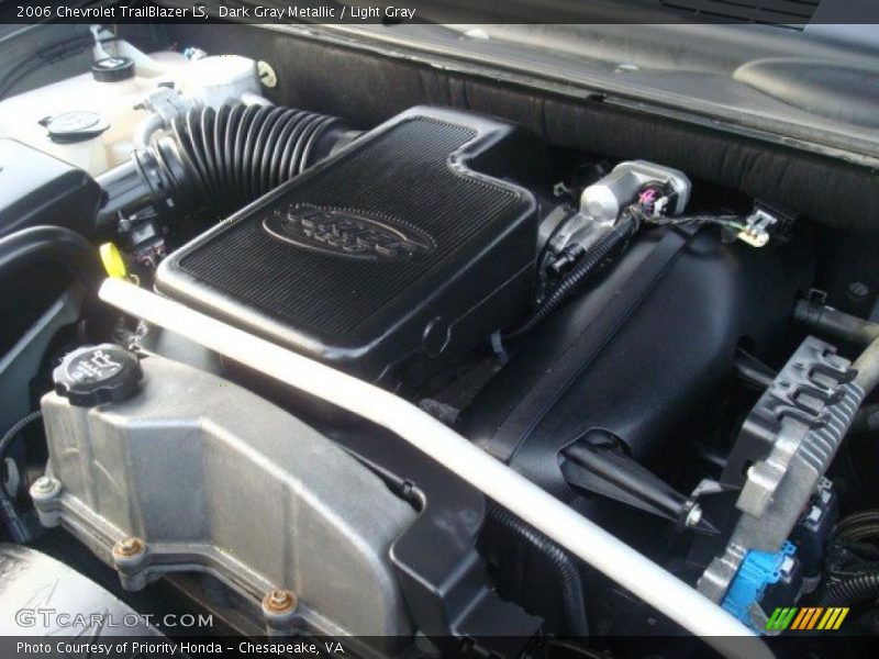 Dark Gray Metallic / Light Gray 2006 Chevrolet TrailBlazer LS