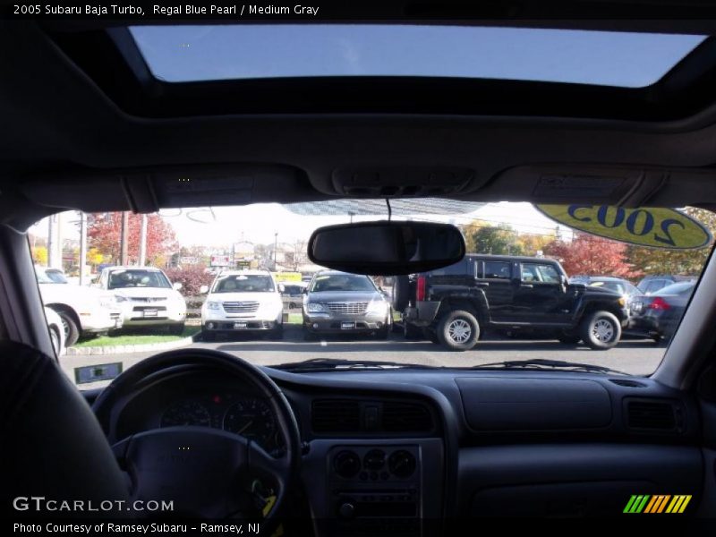 Regal Blue Pearl / Medium Gray 2005 Subaru Baja Turbo