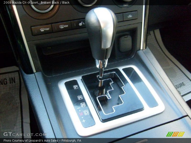 Brilliant Black / Black 2009 Mazda CX-9 Sport