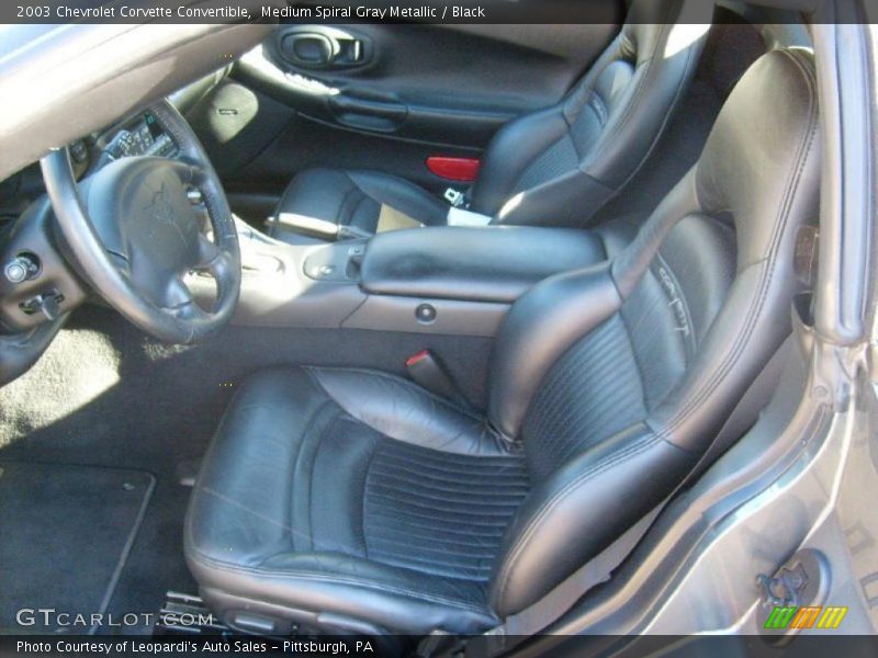  2003 Corvette Convertible Black Interior