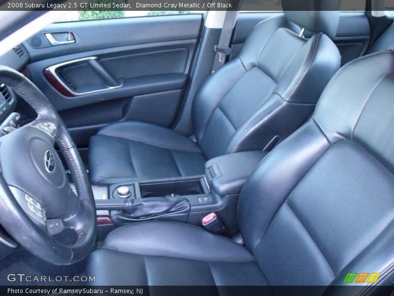  2008 Legacy 2.5 GT Limited Sedan Off Black Interior