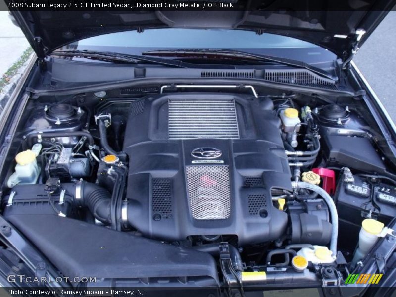  2008 Legacy 2.5 GT Limited Sedan Engine - 2.5 Liter Turbocharged DOHC 16-Valve VVT Flat 4 Cylinder