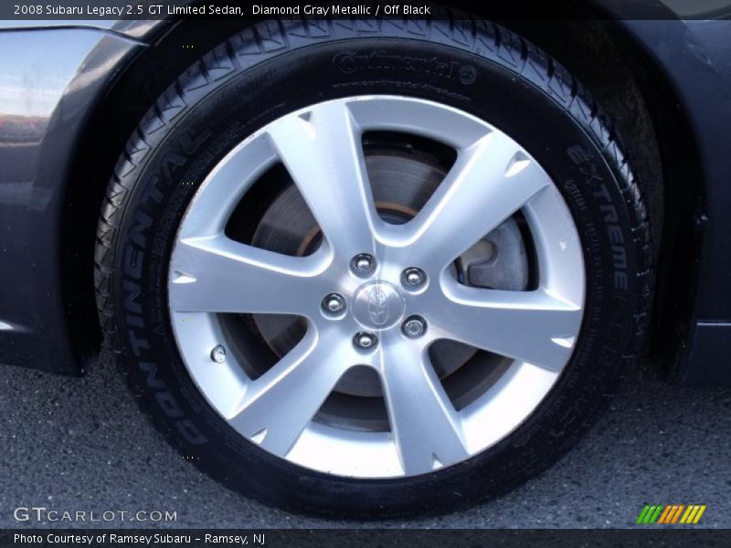  2008 Legacy 2.5 GT Limited Sedan Wheel