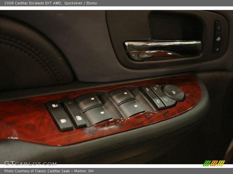 Quicksilver / Ebony 2008 Cadillac Escalade EXT AWD