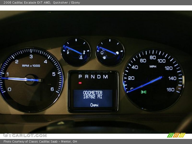  2008 Escalade EXT AWD EXT AWD Gauges