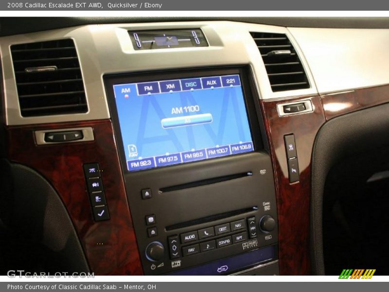 Quicksilver / Ebony 2008 Cadillac Escalade EXT AWD