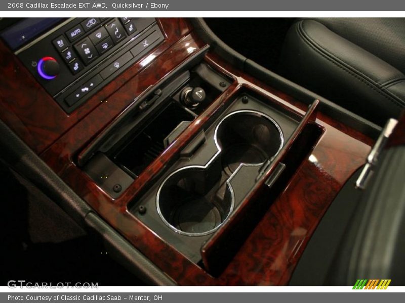 Quicksilver / Ebony 2008 Cadillac Escalade EXT AWD