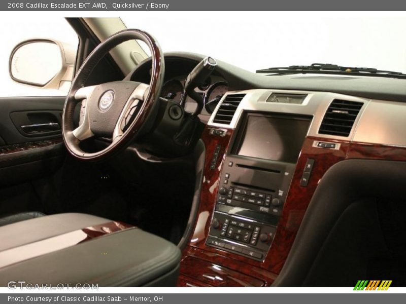 Quicksilver / Ebony 2008 Cadillac Escalade EXT AWD