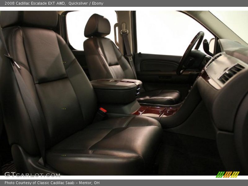  2008 Escalade EXT AWD Ebony Interior