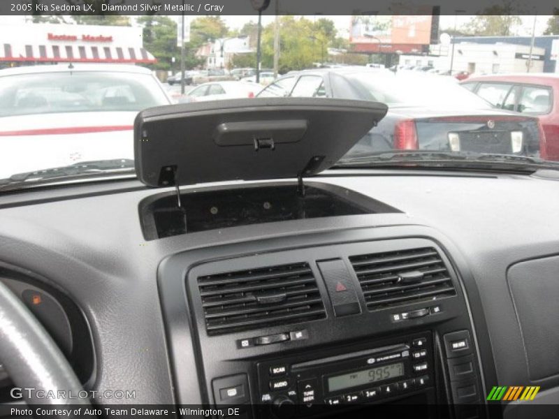Diamond Silver Metallic / Gray 2005 Kia Sedona LX