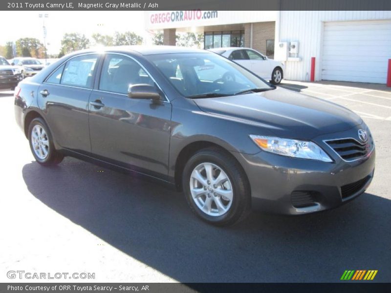 Magnetic Gray Metallic / Ash 2011 Toyota Camry LE