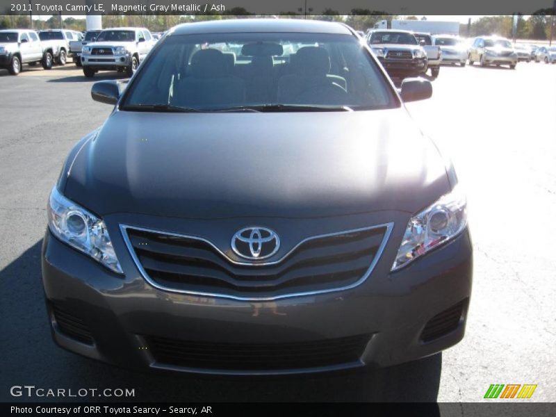 Magnetic Gray Metallic / Ash 2011 Toyota Camry LE