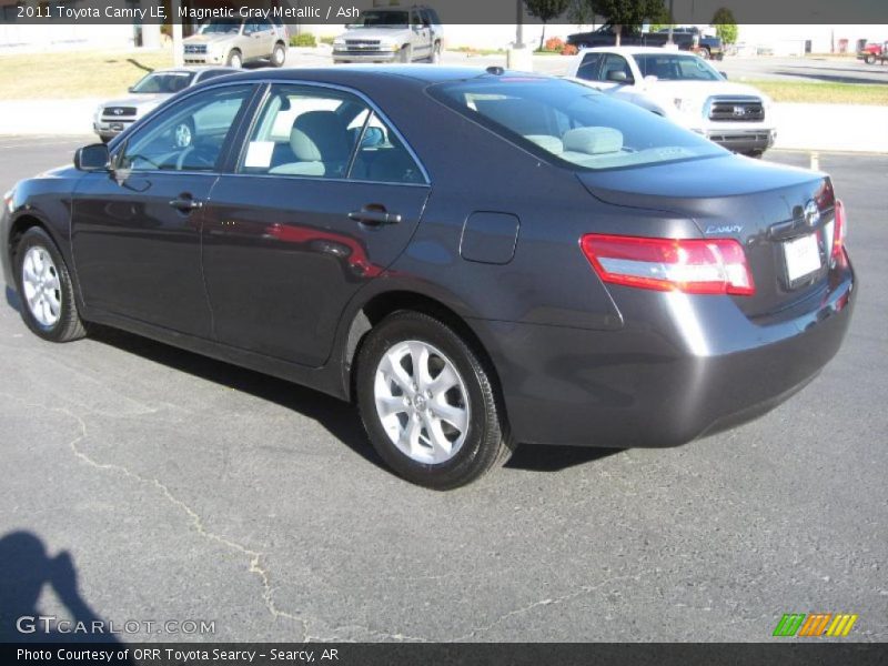 Magnetic Gray Metallic / Ash 2011 Toyota Camry LE