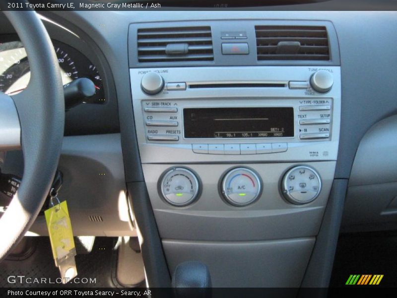 Magnetic Gray Metallic / Ash 2011 Toyota Camry LE