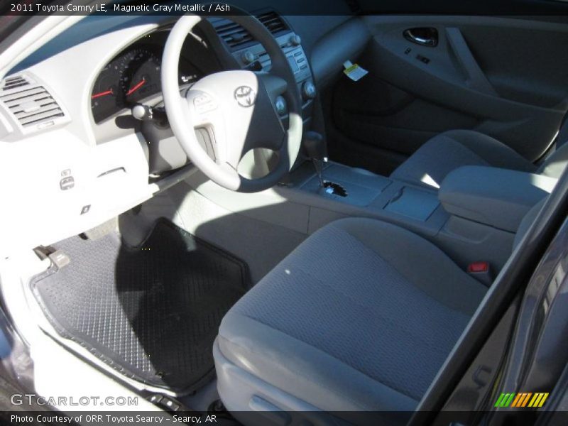 Magnetic Gray Metallic / Ash 2011 Toyota Camry LE
