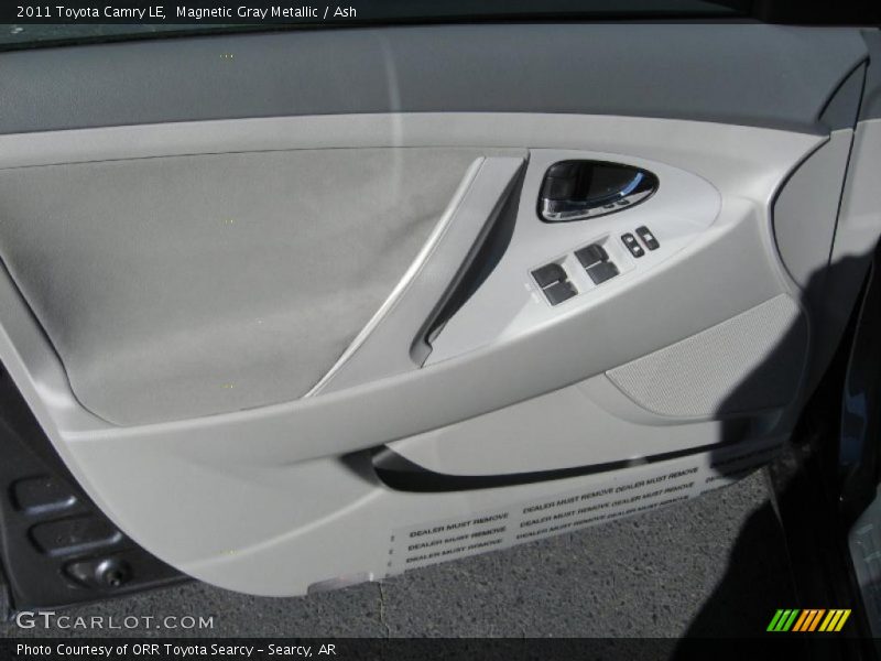 Magnetic Gray Metallic / Ash 2011 Toyota Camry LE
