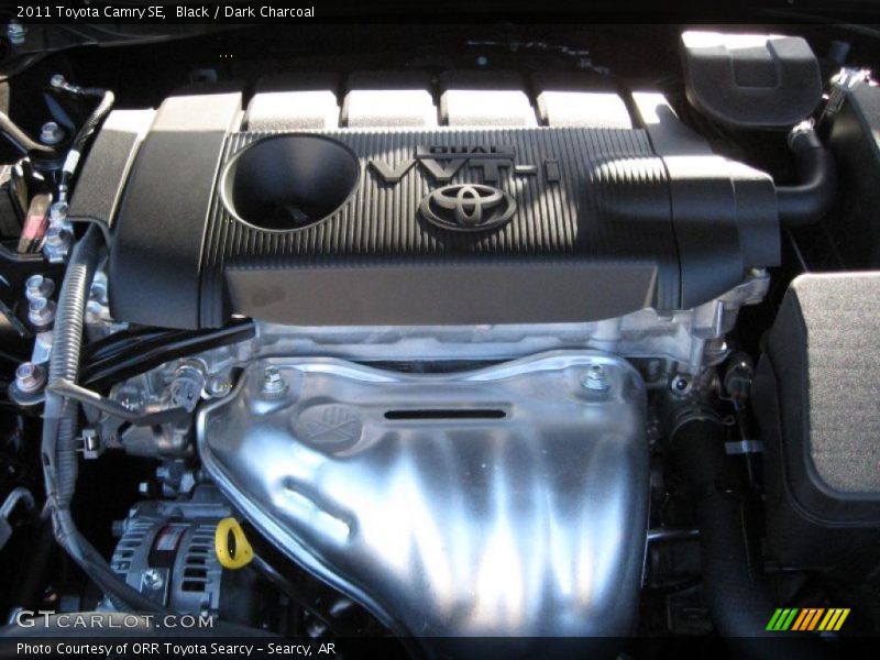 Black / Dark Charcoal 2011 Toyota Camry SE