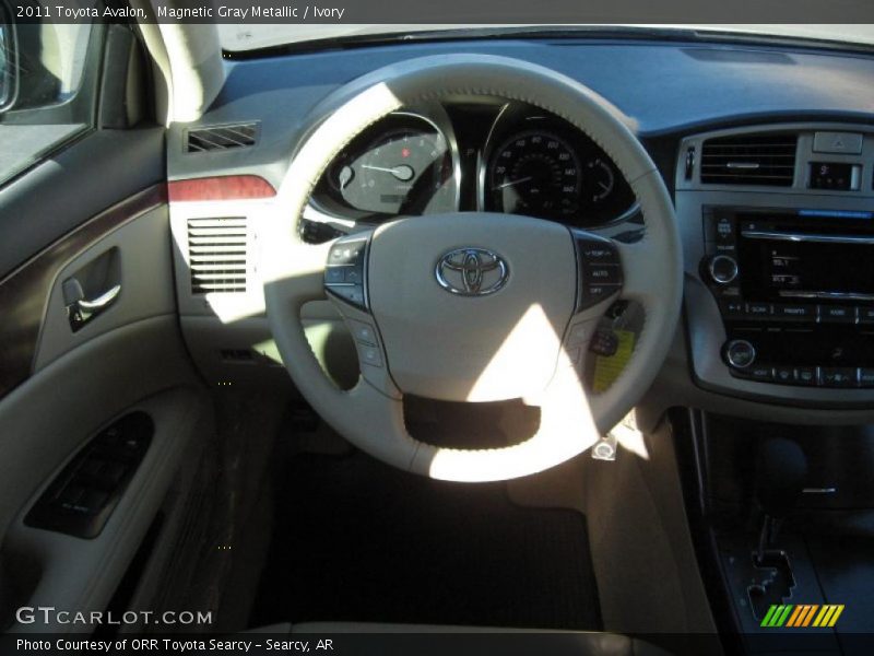 Magnetic Gray Metallic / Ivory 2011 Toyota Avalon