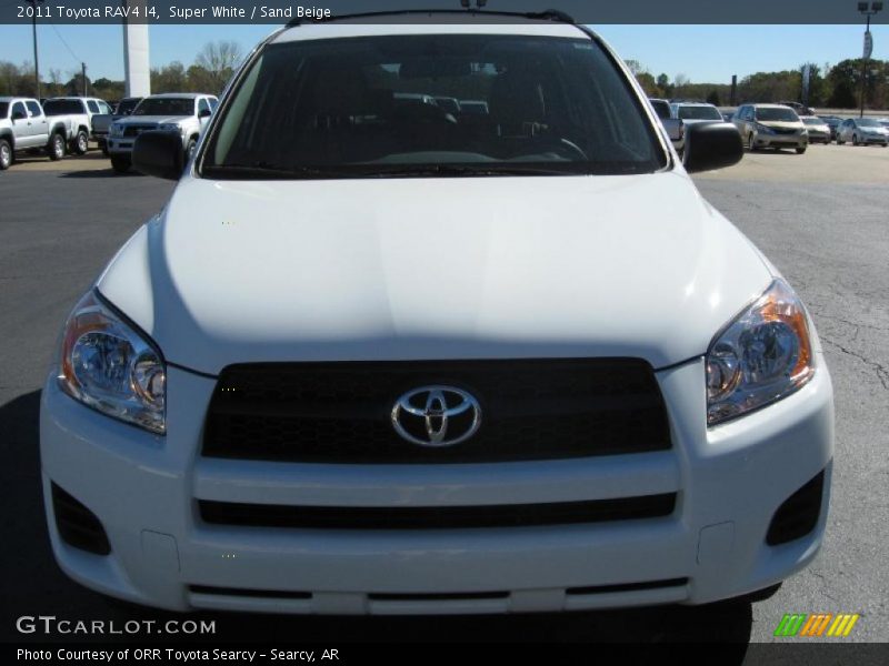Super White / Sand Beige 2011 Toyota RAV4 I4