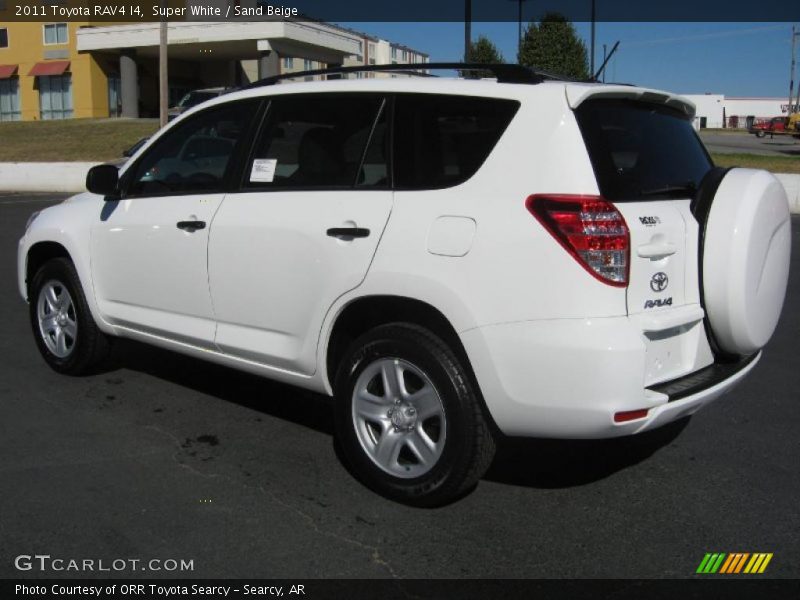 Super White / Sand Beige 2011 Toyota RAV4 I4