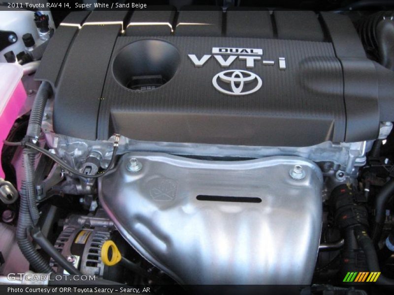Super White / Sand Beige 2011 Toyota RAV4 I4