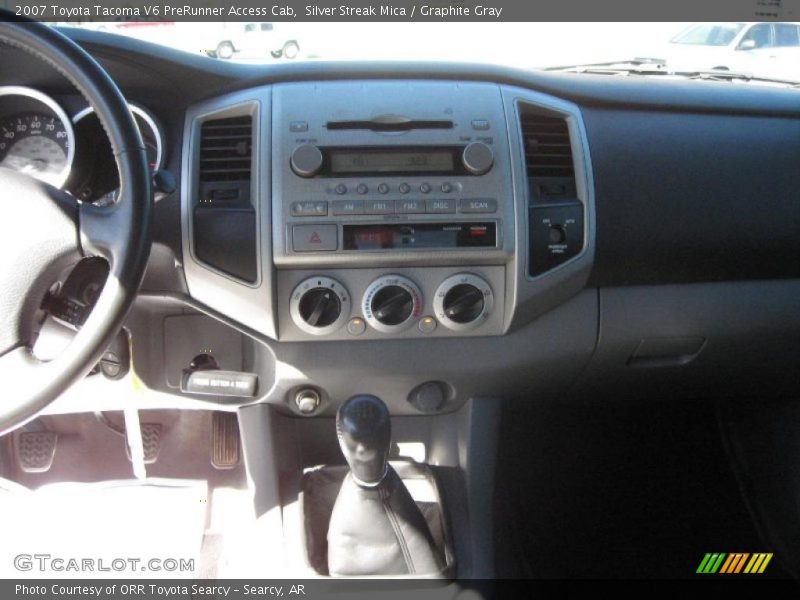 Silver Streak Mica / Graphite Gray 2007 Toyota Tacoma V6 PreRunner Access Cab