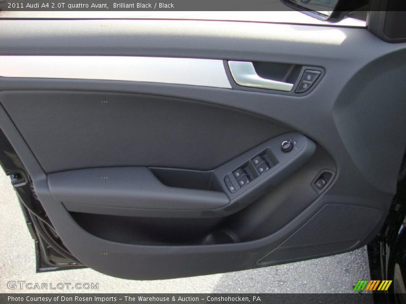Brilliant Black / Black 2011 Audi A4 2.0T quattro Avant