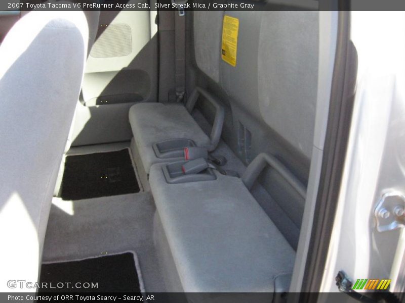 Silver Streak Mica / Graphite Gray 2007 Toyota Tacoma V6 PreRunner Access Cab