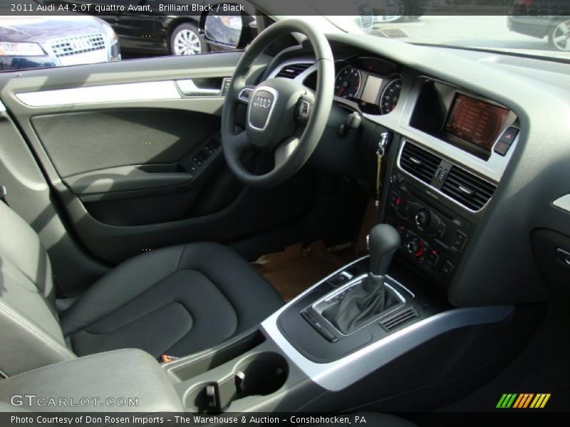 Brilliant Black / Black 2011 Audi A4 2.0T quattro Avant