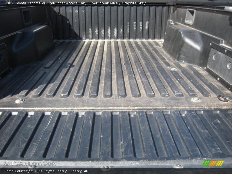 Silver Streak Mica / Graphite Gray 2007 Toyota Tacoma V6 PreRunner Access Cab