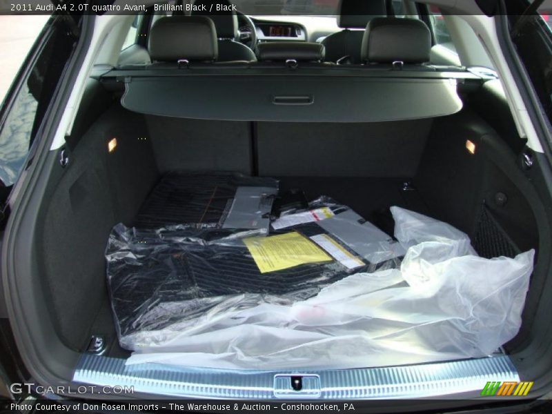 Brilliant Black / Black 2011 Audi A4 2.0T quattro Avant