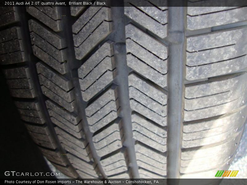 Brilliant Black / Black 2011 Audi A4 2.0T quattro Avant