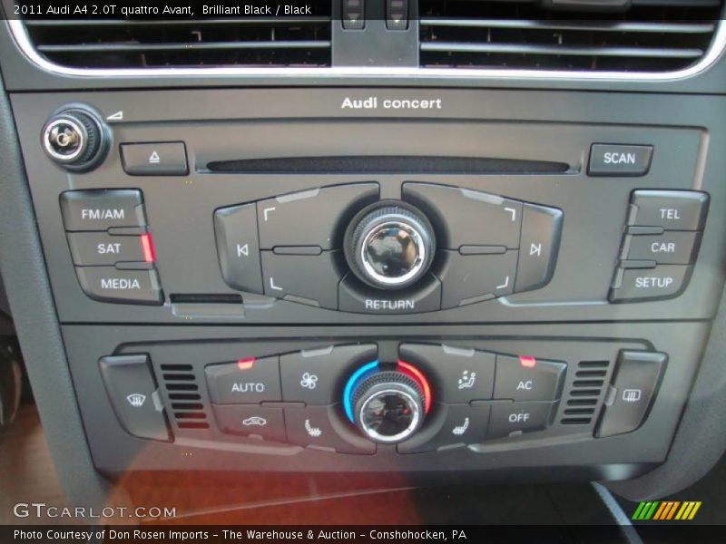 Controls of 2011 A4 2.0T quattro Avant