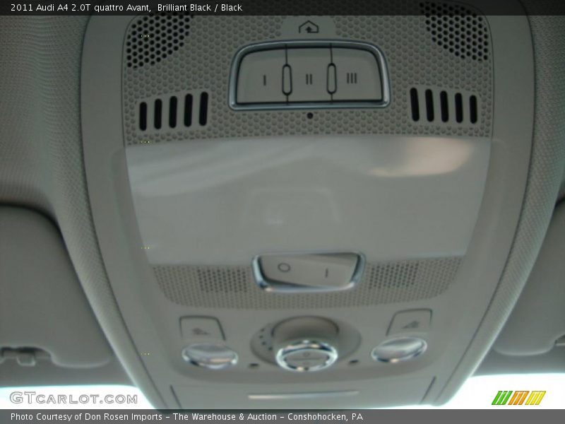 Brilliant Black / Black 2011 Audi A4 2.0T quattro Avant