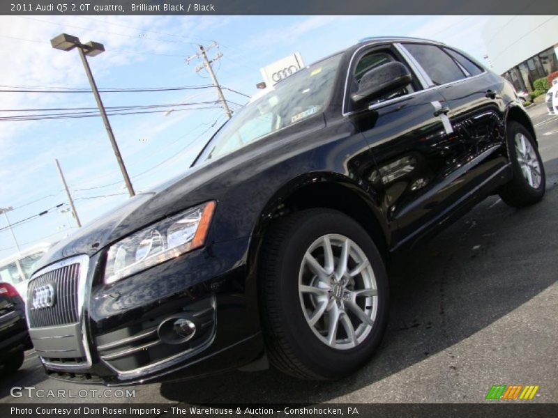 Brilliant Black / Black 2011 Audi Q5 2.0T quattro