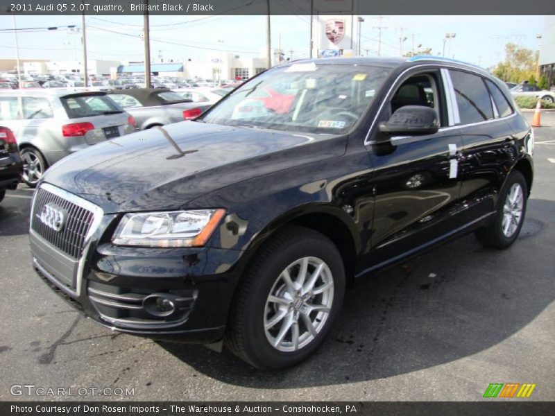Brilliant Black / Black 2011 Audi Q5 2.0T quattro