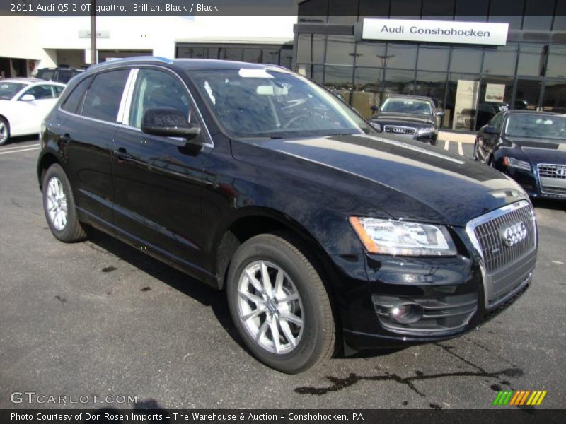 Brilliant Black / Black 2011 Audi Q5 2.0T quattro
