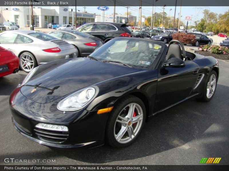 Front 3/4 View of 2010 Boxster S