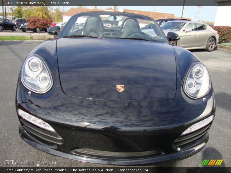 Black / Black 2010 Porsche Boxster S