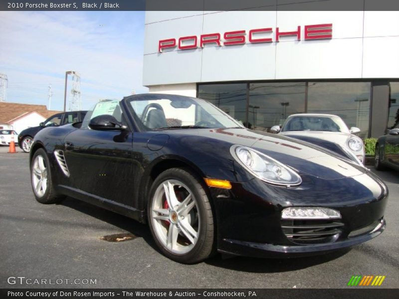 Black / Black 2010 Porsche Boxster S